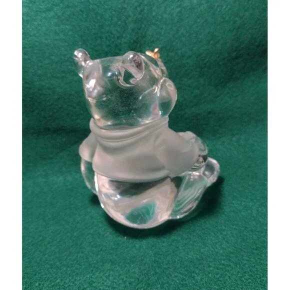 Disney Lenox Crystal Winnie Pooh Figurine Gold Bee on Nose - Retired - EUC! - Picture 2 of 5